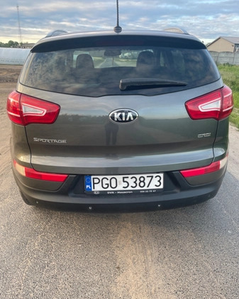 Kia Sportage cena 42500 przebieg: 260000, rok produkcji 2013 z Byczyna małe 79